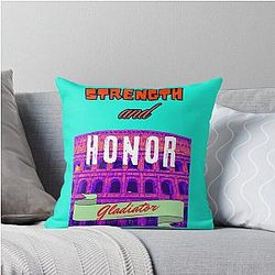 Gladiator Movie Quote Russell Crowe Throw Pillow