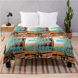 Gladiator Russell Crowe Throw Blanket
