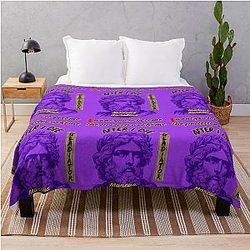 Gladiator Quotes Russell Crowe Maximus Throw Blanket