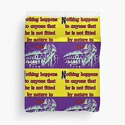 Gladiator Movie Quote Russell Crowe Maximus Duvet Cover
