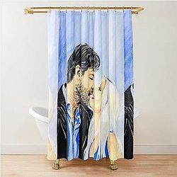 Russell Crowe & Danielle Spencer Shower Curtain