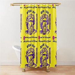 Gladiator Quotes Russell Crowe Maximus Shower Curtain