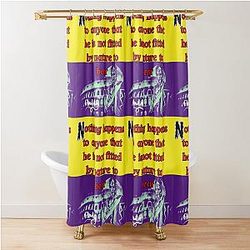 Gladiator Movie Quote Russell Crowe Maximus Shower Curtain