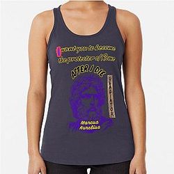 Gladiator Quotes Russell Crowe Maximus Racerback Tank Top