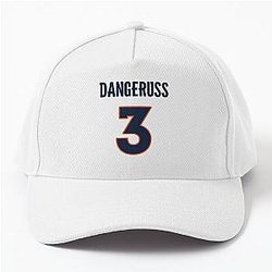 Limited Edition DangeRuss 3 Russell Wilson Denver Broncos 3 Jersey Style T-Shirt Phone Case Mug Wall Tapestry Mask Baseball Cap