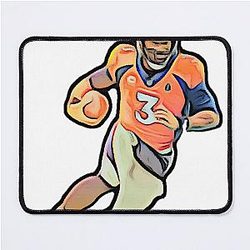 Russell Wilson Denver Quarterback Mouse Pad