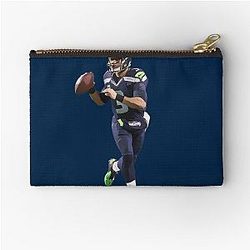 Russell Wilson Seattle Seahawks Zip Pouch