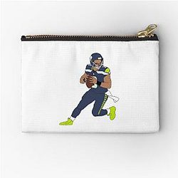 Seattle Seahawks Russell Wilson Zip Pouch