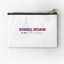 Russell Wilson New York Giants Fantasy Football NFL Pouch
