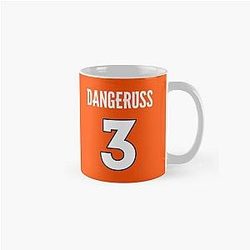 Limited Edition DangeRuss 3 Russell Wilson Denver Broncos Jersey Style T-Shirt Phone Case Wall Tapestry Mask Classic