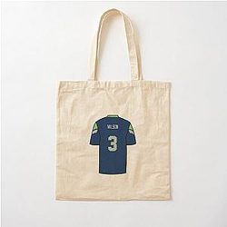 Russell Wilson Cotton Tote Bag
