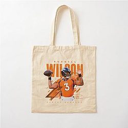 Russell Wilson Cotton Tote Bag