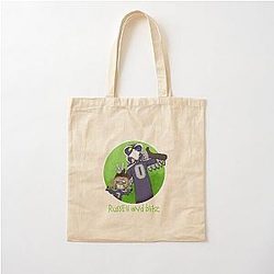 Russell Wilson and Blitz Cotton Tote Bag