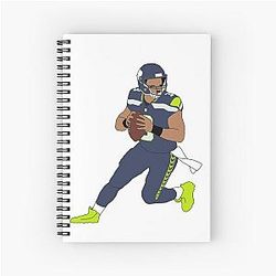 Seattle Seahawks Russell Wilson Notebook