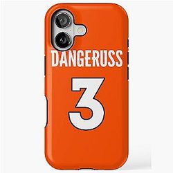 Limited Edition Dange Russ 3 Shirt, Russell Wilson, Denver Broncos 3 Jersey Style T-Shirt, Phone Case, Mug, Wall Tapestry & Mask! iPhone Case.
