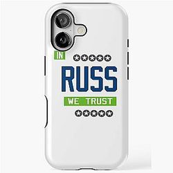 Seattle Football - Russell Wilson - Washington Danger iPhone Case