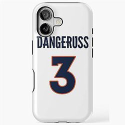 Limited Edition Dange Russ 3 Shirt, Russell Wilson, Denver Broncos 3 Jersey Style T-Shirt, Phone Case, Mug, Wall Tapestry and Mask iPhone Tough Case
