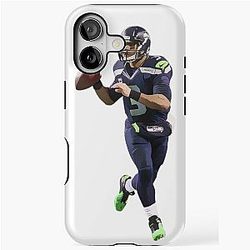 Russell Wilson Seattle Seahawks iPhone Case