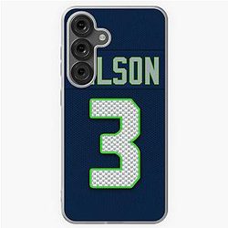 Russell Wilson Seahawks Soft Case for Samsung Galaxy