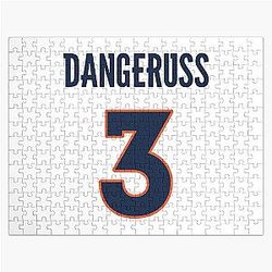 Limited Edition DangeRuss 3 Shirt Russell Wilson Denver Broncos 3 Jersey Style T Shirt Phone Case Mug Wall Tapestry Mask Jigsaw Puzzle