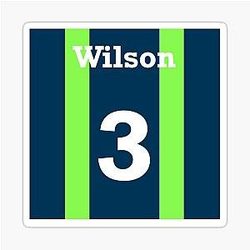 Russell Wilson Square Jersey