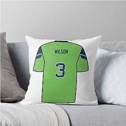 Russell Wilson Throw Pillow
