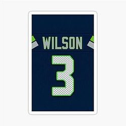 Russell Wilson Seahawks Sticker