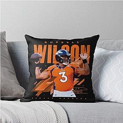 Russell Wilson Throw Pillow