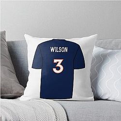 Russell Wilson Jersey Pillow