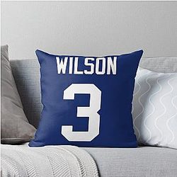 Russell Wilson Throw Pillow