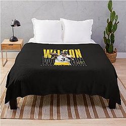 Russell Wilson Throw Blanket