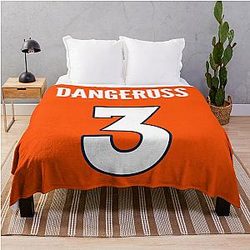 Limited Edition DangeRuss Shirt, Russell Wilson Denver Broncos 3 Jersey Style T-Shirt, Phone Case, Mug, Wall Tapestry & Mask, Throw Blanket