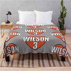 Russell Wilson Heart Blanket
