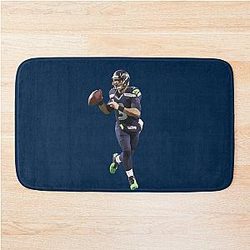 Russell Wilson Seahawks Bath Mat