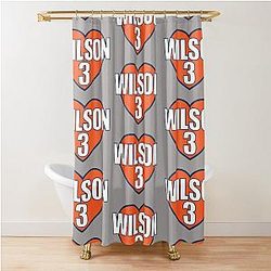Russell Wilson Shower Curtain