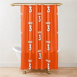 Limited Edition DangeRuss 3 Shirt Russell Wilson Denver Broncos 3 Jersey Style T-Shirt Phone Case Mug Wall Tapestry Mask Shower Curtain