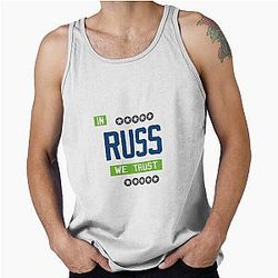 Seattle Football - Russell Wilson - Washington Danger Russ Tank Top