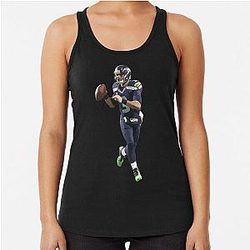 Russell Wilson Seattle Seahawks Racerback Tank