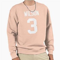 Russell Wilson 3 Giants Pullover Sweatshirt