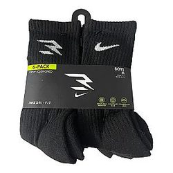 3 Brand by Russell Wilson Big Boys 6 Pair Crew Socks