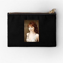 Style Icon Ruth Connell Zipper Pouches
