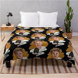 Ryan trahan gift for man boy kids girl woman girlfriend boyfriend friends birthday Throw Blanket