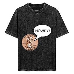 Penny Howdy PTTT2906 Washed  Ryan Trahan T-Shirts