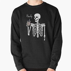 Howdy Skeleton , Ryan Trahan Pullover Sweatshirt