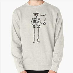 Ryan Trahan Merch Howdy Skeleton Pullover Sweatshirt