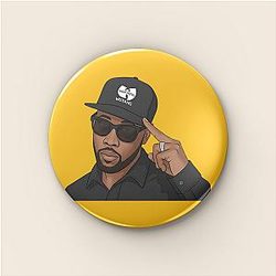 Hip Hop Visionary TTPM0601 RZA Pins