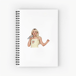 Sabrina Carpenter Coquette Aesthetic charm Sabrina Carpenter Notebook