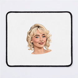 Sabrina Carpenter Pop Chart topper Sabrina Carpenter Mouse Pads