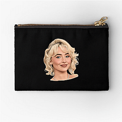 Sabrina Carpenter Pop Chart topper Sabrina Carpenter Zipper Pouches