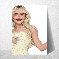 Sabrina Carpenter Coquette Aesthetic charm Sabrina Carpenter Posters